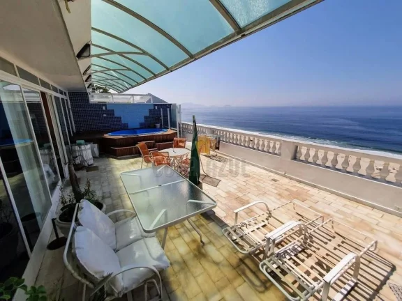 Imagem Copacabana – Avenida Atlântica | Residencial › Cobertura 4 quarto(s) à Venda