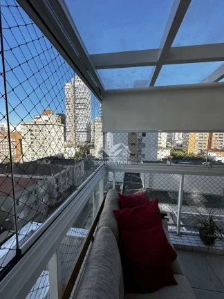 Imagem Apartamento com 2 quartos, Gonzaga, Santos - R$ 1.59 mi, Cod: 23263