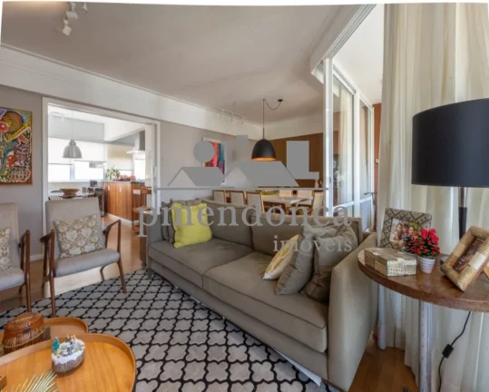 Imagem Apartamento em Perdizes com 4 quartos sendo 3 suI­tes e 4 vagas, 192 m2