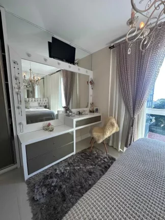 Imagem Apartamento mobiliado com 3 dormitórios sendo 1 suítes e 2 vagas de garagem em Itajaí/SC