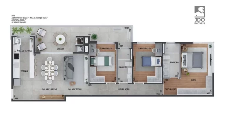Imagem Apartamento a Venda no bairro Alto da Rua Xv - Curitiba, PR