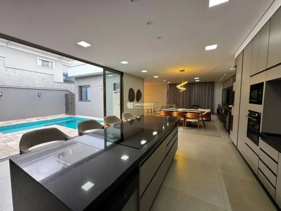 Imagem Sobrado com 3 dormitórios à venda, 350 m² por R$ 3.480.000,00 - Loteamento Residencial Reserva Do Engenho - Piracicaba/SP