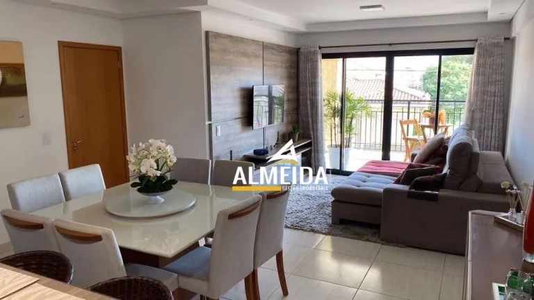 Imagem Apartamento com 3 dormitórios à venda, 100 m² por R$ 690.000,00 - Santa Cruz - Rio Claro/SP