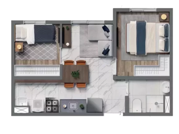 Imagem APARTAMENTO RESIDENCIAL em São Paulo - SP, Vila Palmeiras
