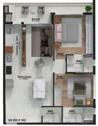 Imagem Apartamento em João Paulo, Florianópolis/SC