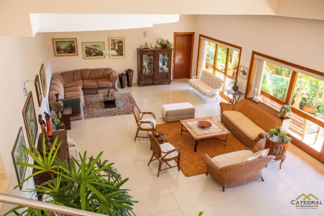 Imagem Casa em condomínio Alto Padrão, 763m2, 4 suítes, sauna, piscina - Malota - Jundiaí