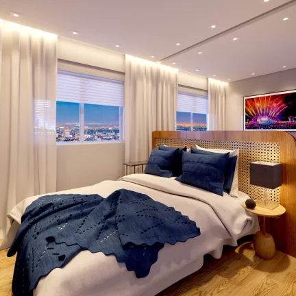Imagem Apartamento de 2 quartos no Centro de Suzano-SP - Condomínio Uptown Suzano - 44m² - 1 suíte - 2 banheiros - 1 vaga de garagem!