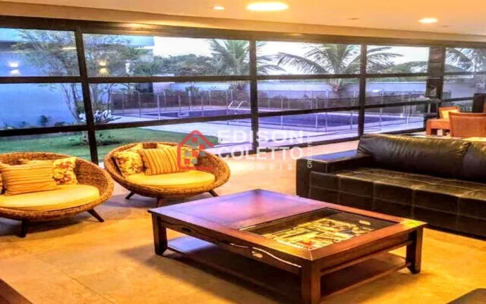 Imagem "Pronto para Morar" Casa no Condomínio Park Campestre com 4 suites com área intima