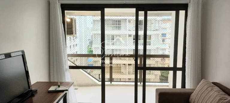 Imagem Imperdível apartamento de 3 quartos com suíte e 2 vagas em Pitangueiras, Guarujá-SP!