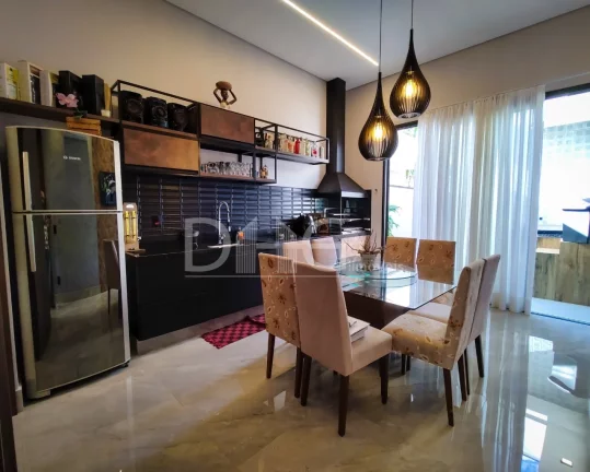 Imagem Casa térrea para venda com 3 suítes / Condomínio Reserva Real / Paulínia/SP