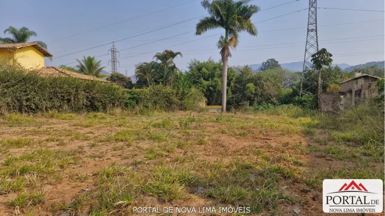 Imagem Terreno à venda em Nova Lima-MG: Ouro Velho Mansões, 1.400m² plano! Construa sua casa dos sonhos agora!