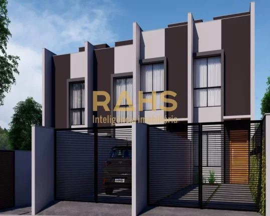 Imagem Sobrado Geminado em construção em ótima localização no bairro Guanabara; próximo a rua Florian...