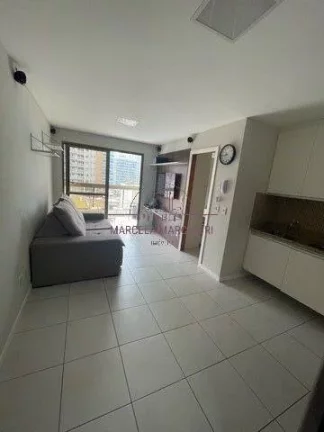 Imagem Flat, vista para o mar, montado, Porteira fechada