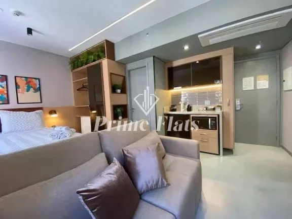 Imagem Flat disponível para venda no Hotel Slaviero Essential São Paulo Moema, com 26m², 1 dormitório e 1 vaga