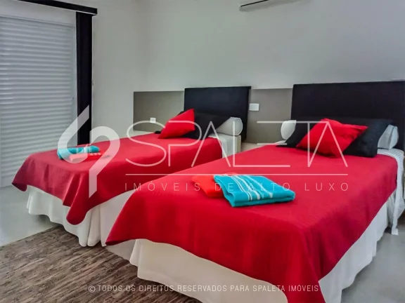 Imagem Linda residência moderna disponível para locação no condomínio Portal do Japy Golf Club em Cabreúva