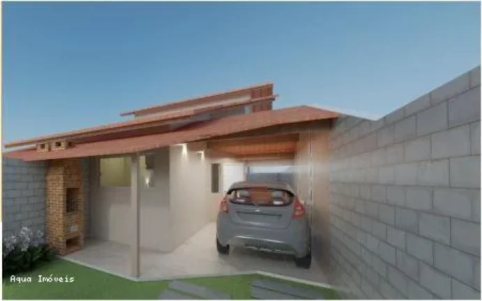 Imagem Casa para Venda em Itanhaém, Jardim das Palmeiras, 2 dormitórios, 1 suíte, 1 banheiro, 3 vagas