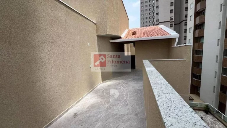Imagem Cobertura para Venda em Santo André, Vila Pires, 2 dormitórios, 1 suíte, 3 banheiros, 2 vagas