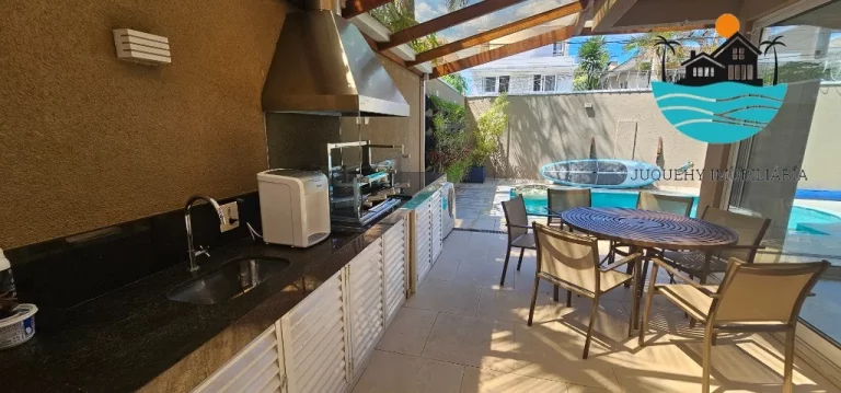Imagem Casa em Condomínio, 30 metros da praia para Temporada em Juquehy c/ 4 suítes, piscina ... churrasqueira pv - max. 10 pessoas | Juquehy Imobiliária