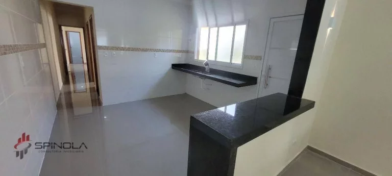 Imagem Casa com 2 dormitórios à venda, 110 m² por R$ 585.000,00 - Maracanã - Praia Grande/SP