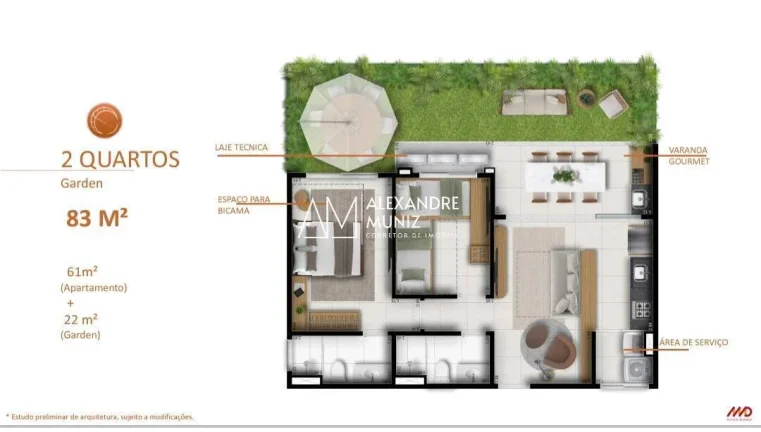 Imagem Beach Class Cumbuco, breve lançamento, apartamentos no Cumbuco-CE.