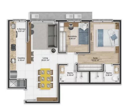 Imagem Apartamento à venda no bairro Petrópolis - Porto Alegre/RS