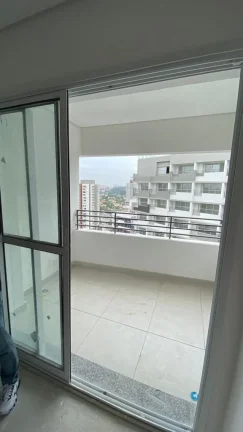 Imagem Apartamento 31 M², 1Q, 1 banheiro, 1 lavabo, ampla varanda, 1 vaga, rooftop com vista para Jockey, academia, piscina, salão de festas, lounge.