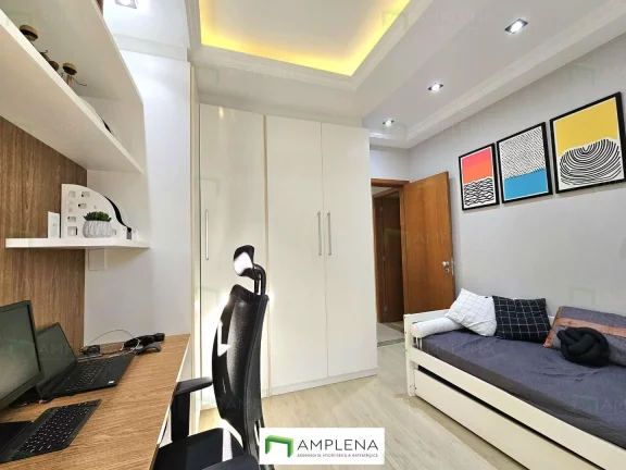 Imagem Cobertura Luxo 4 quartos (3 suítes) no Jardim Guanabara Ilha do Governador 400m, Varanda com Piscina, Sauna e Área gourmet completa com churrasqueira