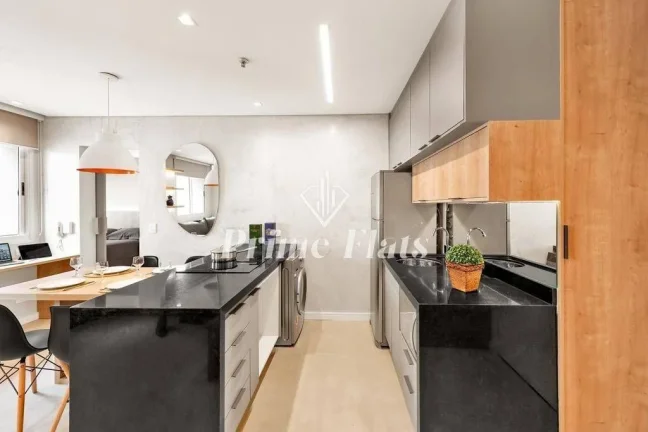 Imagem Flat disponível para venda no Wyndham São Paulo Paulista, com 50m², 1 dormitórios e 1 vaga