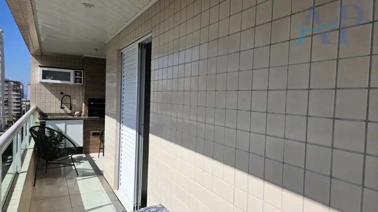 Imagem Apartamento na Guilhermina em Praia Grande com 3 Dormitórios