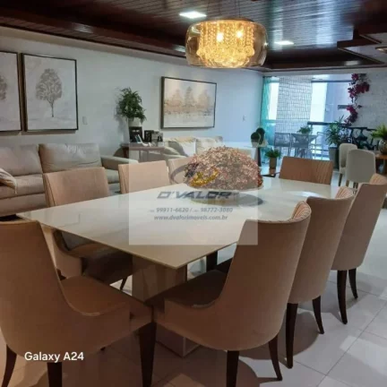 Imagem Vendo Apartamento com 197 m², 3 suítes + DCE, sala p/ 3 ambientes e 2 vagas