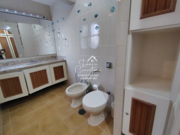 Imagem Imóvel de luxo à venda: Apartamento de 3 quartos em Pitangueiras, Guarujá-SP - 171m², 2 vagas de garagem