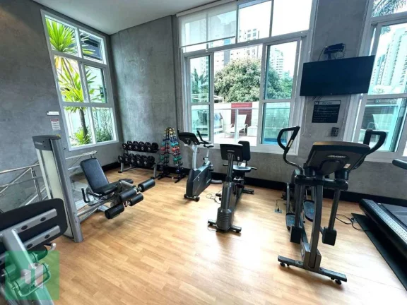 Imagem Apartamento para alugar em São Paulo, Cidade Monções, com 1 quarto, 38m2