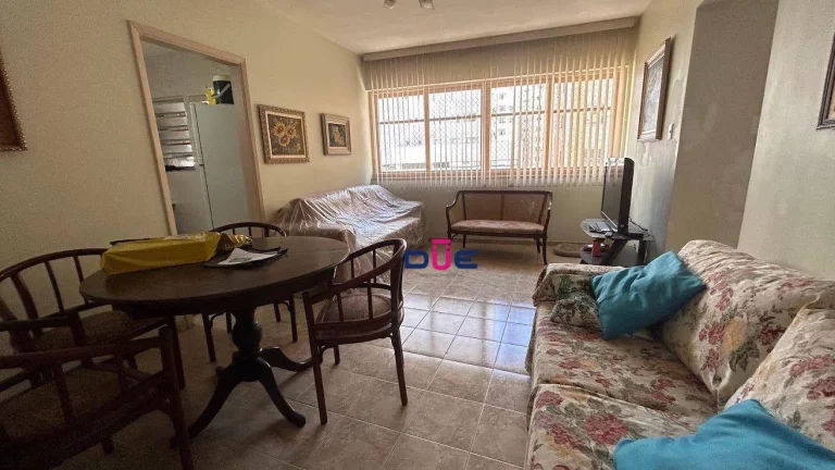 Imagem Apartamento com 2 dormitórios à venda, 100 m² por R$ 580.000 - Gonzaga - Santos/SP