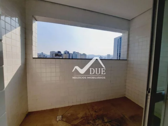 Imagem Apartamento com 1 quarto em prédio com lazer perto do VLT, à venda, 42 m² por R$ 293.000 - Macuco - Santos/SP
