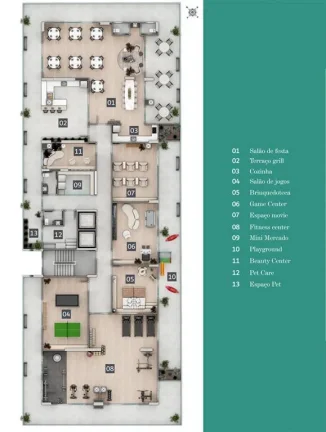Imagem APARTAMENTO COM 108.37 m² - REAL - PRAIA GRANDE SP
