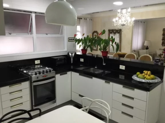 Imagem Cobertura Duplex com Piscina Privativa à venda com 3 dormitórios e 2 vagas, 295 M² POR R$ 1.990.000,00 - GONZAGA - SANTOS/SP