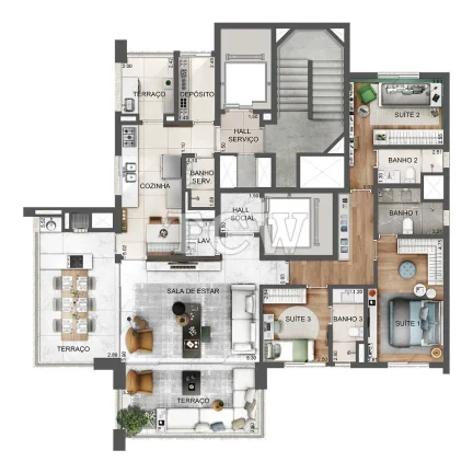 Imagem Apartamento à venda no bairro Vila Olímpia - São Paulo/SP, Zona Sul