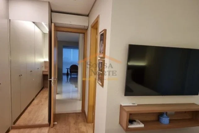 Imagem Apartamento maravilhoso, 2 dormitórios, sendo 1 suíte, ar condicionado quente e frio split, armár...