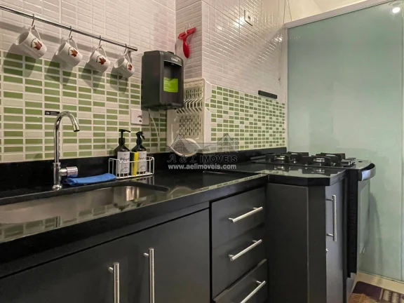 Imagem Apartamento 2 dorms. Reali Fiori — varanda, Airbnb | Campos do Jordão