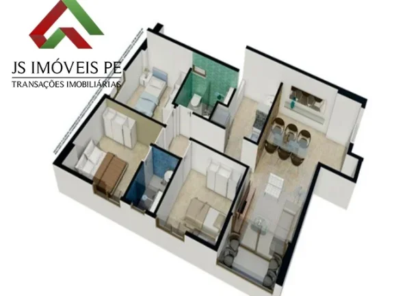 Imagem Apartamento 3 quartos em Casa Amarela