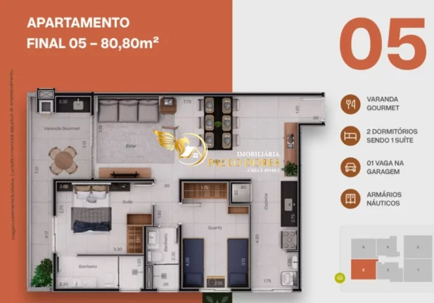 Imagem Apartamento à venda com 2 dormitórios 200 metros do mar, localizado entre as praias do Tenório e praia grande em Ubatuba-SP