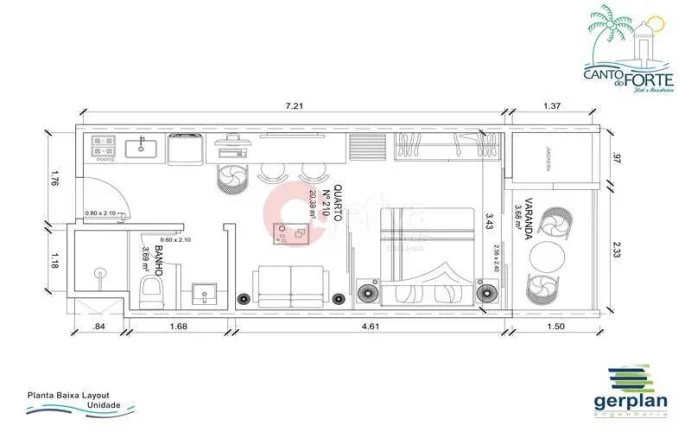 Imagem Lançamento Canto do Forte, Flats na Passagem - Cabo Frio