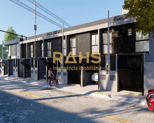 Sobrado Geminado em construção no início do Costa e Silva, próximo de comércio, indústria, fac...