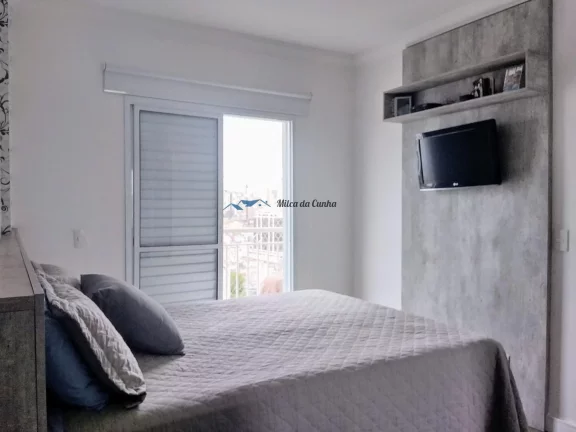 Imagem Apartamento à Venda, com 3 dormitórios, 1 suíte, 2 vagas, 83m², varanda Gourmet, Centro, São Bernardo do Campo