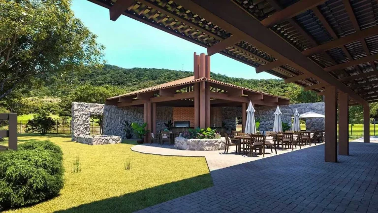 Imagem Terreno com 620m² em condomínio rural com estrutura para cavalos em Camboriú
