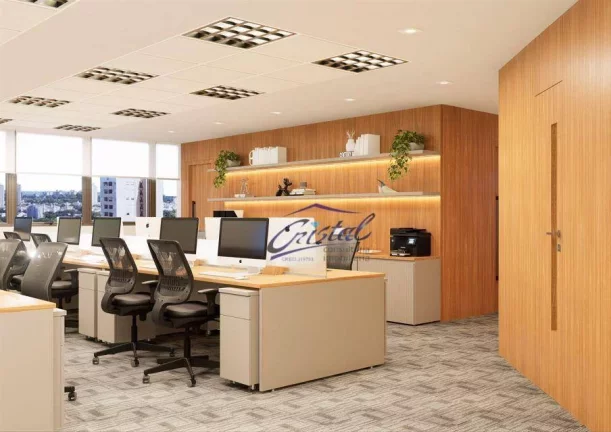 Imagem Alugo Conjunto comercial no Conceito Plug...Play 100% Mobiliada, com 480m² - 09 vagas de garagem.