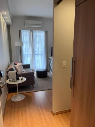 Imagem Flat para venda possui 31 metros quadrados com 1 quarto em Jardim Europa