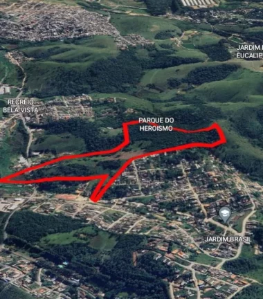 Imagem Área à venda, 145 m² por R$ 15.000.000,00 - Palmeiras - Suzano/SP