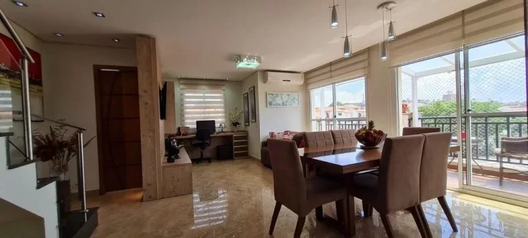 Imagem Apartamento Duplex Vila Prudente - 135 m² - 3 Dormitórios, 2 Suítes - Varanda Gourmet - 2 Vagas