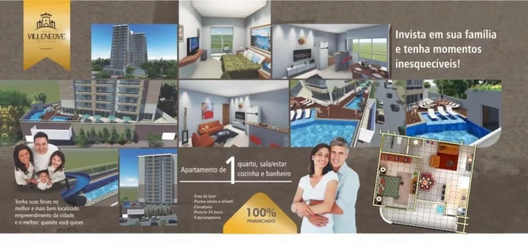 Imagem Apartamentos Financiados Junto a Construtora The Villeneuve